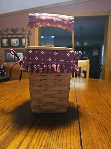 LONGABERGER 1987 LARGE PEG BASKET - Picture 1 of 8