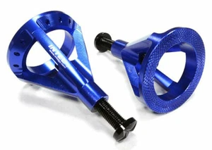 Integy RC INTC26133BLUE Realistic 59-105mm Model Jack Stands (2) (BLUE) - Picture 1 of 1