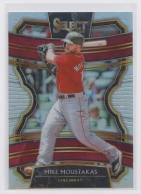 Mike Moustakas 2020 Panini Select Premier Level Silver #25 Reds - Image 1 of 2