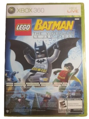 2009 XBOX 360 "LEGO BATMAN THE VIDEO GAME & PURE" 2 GAME PACK NEW FACTORY SEALED - Image 1 of 2