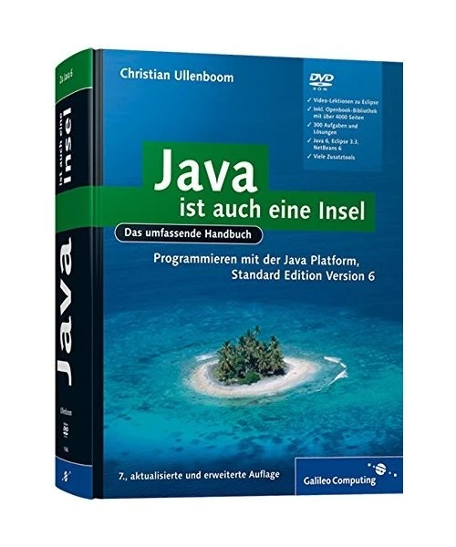 Java ist auch eine Insel: Programmieren mit der Java Standard Edition Version 6, - Bild 1 von 1