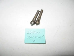 NEW  Lot of 2 Weldon CSA 14 - 100 Degree  Deburring Bit - Picture 1 of 3