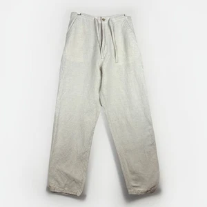 Cubavera Hose Herren M 32-34 Natur Leinenmischung Tropical Resort Strand Kreuzfahrt - Bild 1 von 7