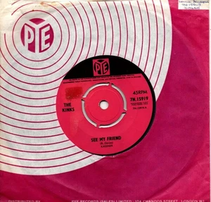 Kinks (The):See my friend/never met a girl like you before:UK Pye:1965 - Picture 1 of 2