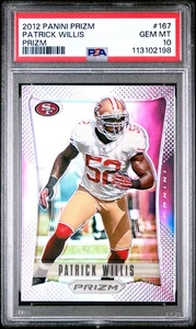2012 Prizm Patrick Willis Prizm Silver #167 PSA 10 Gem Mint - Picture 1 of 2