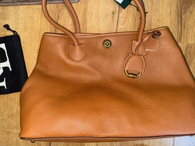 Ralph Lauren Marrón Mujer Millbrook Market Bolso Marrón Foto 1 de 3