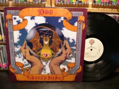 Dio ~ Sacred Heart~  Vintage Metal  LP Warner Bros. Records – 1-25292 - Image 1 of 4