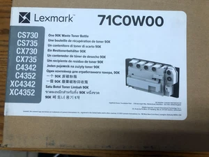 Lexmark CS/CX730, 735, C/XC4342, C4352 170K Waste Container (71c0w00) - Afbeelding 1 van 3