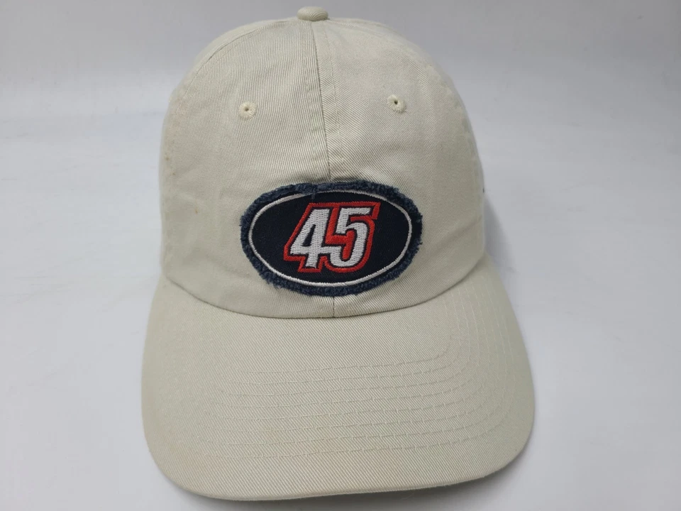 Gorra ajustable vintage Kyle Petty #45 Sprint Racing hombres mujeres NASCAR beige Foto 1 de 4