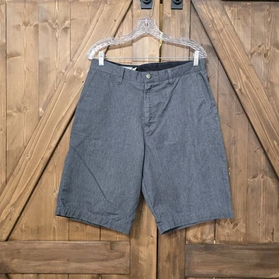 Volcom Mens Corpo Class Grey Shorts Size 33 Skater 90s Casual Y2k Summer Spring - Image 1 of 4