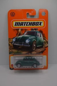 1962 Volkswagen Beetle Matchbox 93/100 New Green - Picture 1 of 3