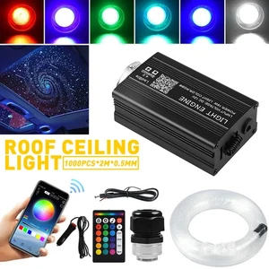 1000pcs Home Car Headliner Fiber Optic Star Light kit Twinkle Ceiling Roof Light - Picture 1 of 12
