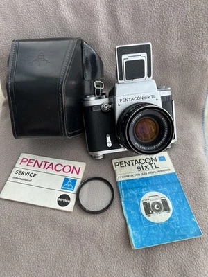 Pentacon Six TL Biometar 2,8/80 MC SLR Medium Format 6x6 USSR Pentacon Six Mount - Image 1 of 4
