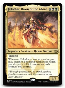 Felothar, Dawn of the Abzan #184 Tarkir: Dragonstorm - Picture 1 of 2
