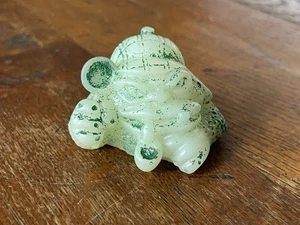 Vintage Rare Mini Boglin Scout Perlock Glow in the Dark Green Figure - Bild 1 von 4