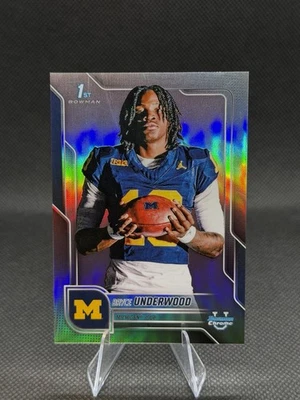 Bowman U 2025 cromo Bryce Underwood variación de imagen #SP-7 Foto 1 de 2