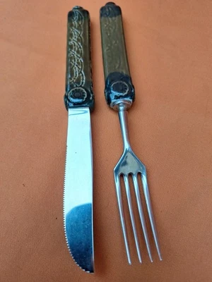  Rarität: Rosenthal Besteck-Set "Brotzeit" (2-teilig) – Design: Bjørn Wiinblad ( - Bild 1 von 4