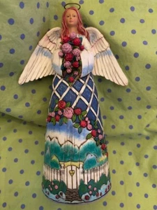 Jim Shore Heartwood Creek 2003 Guardian of the Garden and Flowers Figurine - Picture 1 of 5