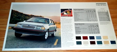 Ford Tempo Sport GL 1987 opciones de color anuncio original del concesionario anuncio impreso anuncio-87 Foto 1 de 4