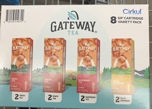 Cirkul Gateway Wasserkartusche mit Teegeschmack Variety Pack, 8er Pack - Bild 1 von 2