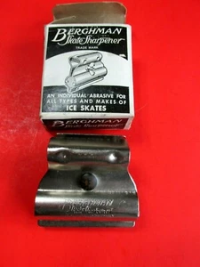 BERGHMAN SKATE SHARPENER ICE VINTAGE TOOL NIB NOS ANTIQUE VINTAGE RETRO 50S RARE - Picture 1 of 8