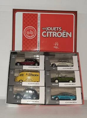COFANETTO IN LATTA 6 PEZZI LES JOUETS CITROEN 2019 SCALA 1:64 - Immagine 1 di 2