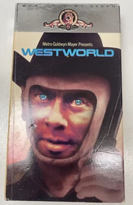 Westworld (1973) VHS Action Sci-fi Thriller 1988 Release MGM/UA - Bild 1 von 6