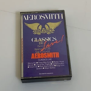 Audio Cassetta Tape Aerosmith Classic Live Columbia Records 1986 FCT 40329 - Imagen 1 de 2