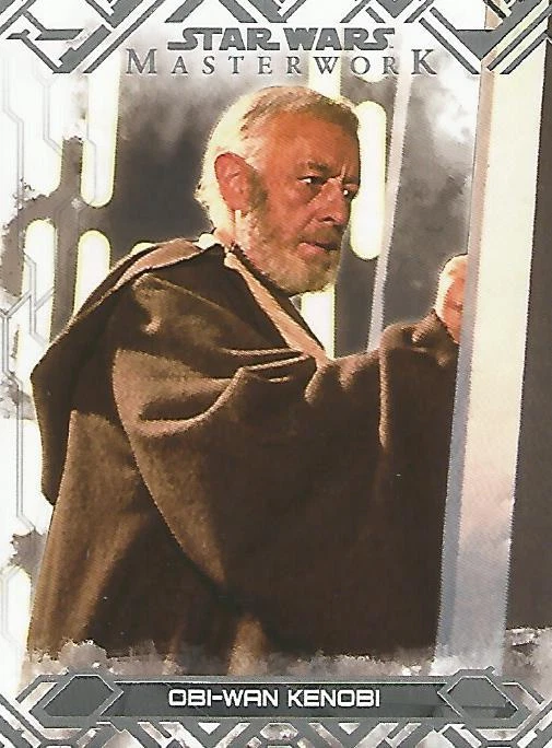 Star Wars Masterwork 2017 - #43 "Obi-Wan Kenobi" Base Card - Image 1 of 1
