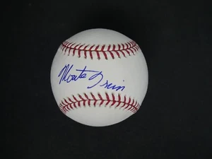 MONTE IRVIN SIGNED OFFICIAL MAJOR LEAGUE BASEBALL WITH PSA COA - Picture 1 of 2