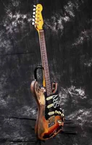 Ray Vaughan Tribute Number One Heavy Relic Chitarra Elettrica Alder Body Vintage - Imagen 1 de 8