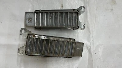 1966 Cadillac Parking Lights Deville Cornering Lamps Emblems Ornament Badge Pair - Image 1 of 4