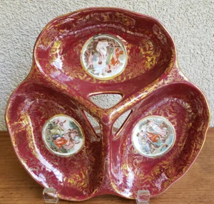 Vintage 1940’s Empire Ware Three Section Decorative Serverware, Candy Dish - Picture 1 of 12