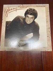 Johnny Mathis lp friends in love vinyl record Pristine Condition 1982 columbia - Picture 1 of 4