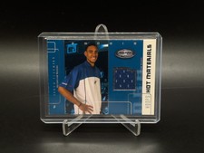 2002-03 Hoops Hot Prospects Hot Materials #HM-JJ Jared Jeffries Wizards