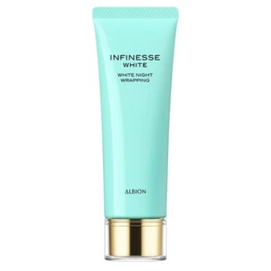 ALBION INFINESSE White Night Wrapping 50g Face Cream Brightening Wrinkle Firming - Picture 1 of 3