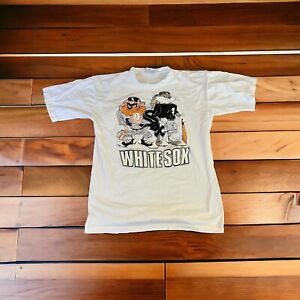 Vintage Chicago White Sox Taz Shirt Looney Tunes Bugs Bunny 1993 2XL
