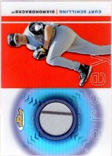 Curt Schilling Card 2003 Finest Uniform Relics #CS 