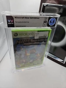 Minecraft / Microsoft Xbox 360 / Factory Sealed Brand New WATA 6.5 C Graded - Picture 1 of 5
