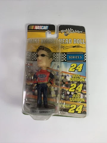 Nascar Mini Bobblehead Doll Series 5 Jeff Gordon - New Cover