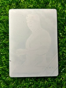 Bob Backlund 2016 Topps WWE TNF Trading Card Cyan Printing Plate Card 1/1 - Picture 1 of 3