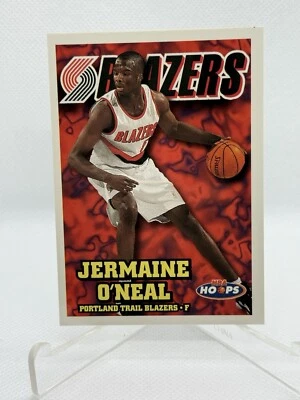 1997-98 NBA Hoops - #124 Jermaine O'Neal - Image 1 of 2