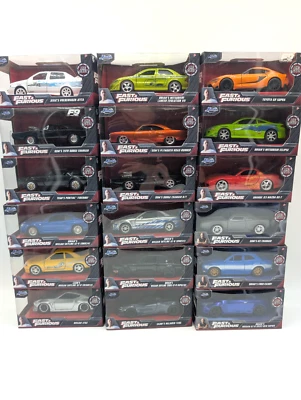 JADA TOYS Jada Fast & Furious Auswahl an 1:32 Die-Cast Automodelle - Nissan Skyline, Dodge