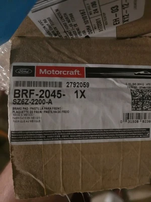 Motorcraft Rear Brakes/Rotors Ford Escape(2020-2025) /Bronco Sport(2021-2025) - Image 1 of 4