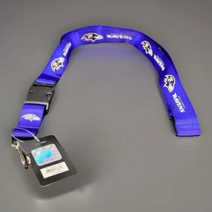 Baltimore Ravens NFL Lanyard Official Team Logo Keychain ID Badge Holder NEW NWT - Picture 1 of 12