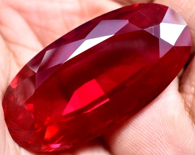 Natural 137.15 Ct Mogok Pink Huge Ruby  Sparkling GGL Certified Loose Gemstone - Image 1 of 4