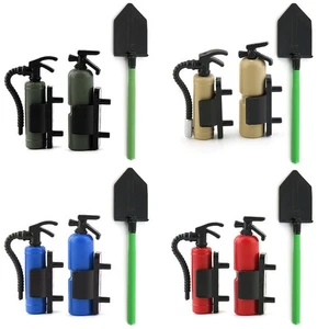 1/10 Scale Realistic Crawler Decoration - Fire Extinguisher & Military Shovel - Picture 1 of 28