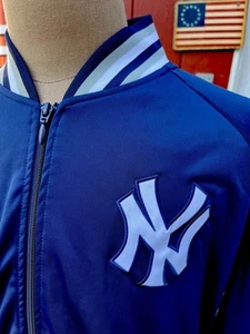 Quality New York Yankees Mitchell & Ness Jacket 3XL-T  Full Zip Track Warm Up - Picture 1 of 6