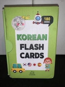 Tarjetas flash coreanas Leveram 180 palabras - Imagen 1 de 3
