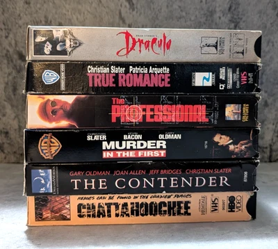 Gary Oldman VHS lot. Dracula, The Professional, True Romance + more. TESTED! Foto 1 de 4